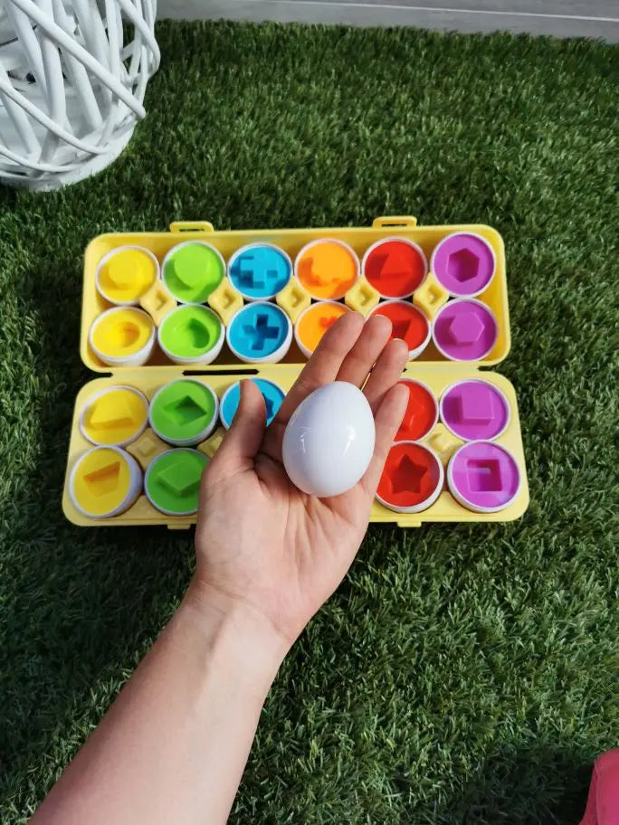 Montessori Geometric Eggs