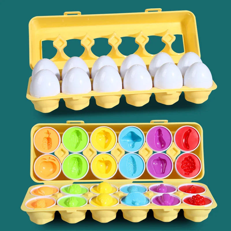 Montessori Geometric Eggs