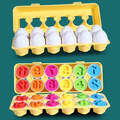 Montessori Geometric Eggs