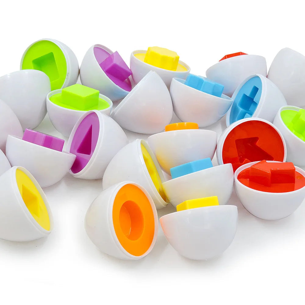 Montessori Geometric Eggs