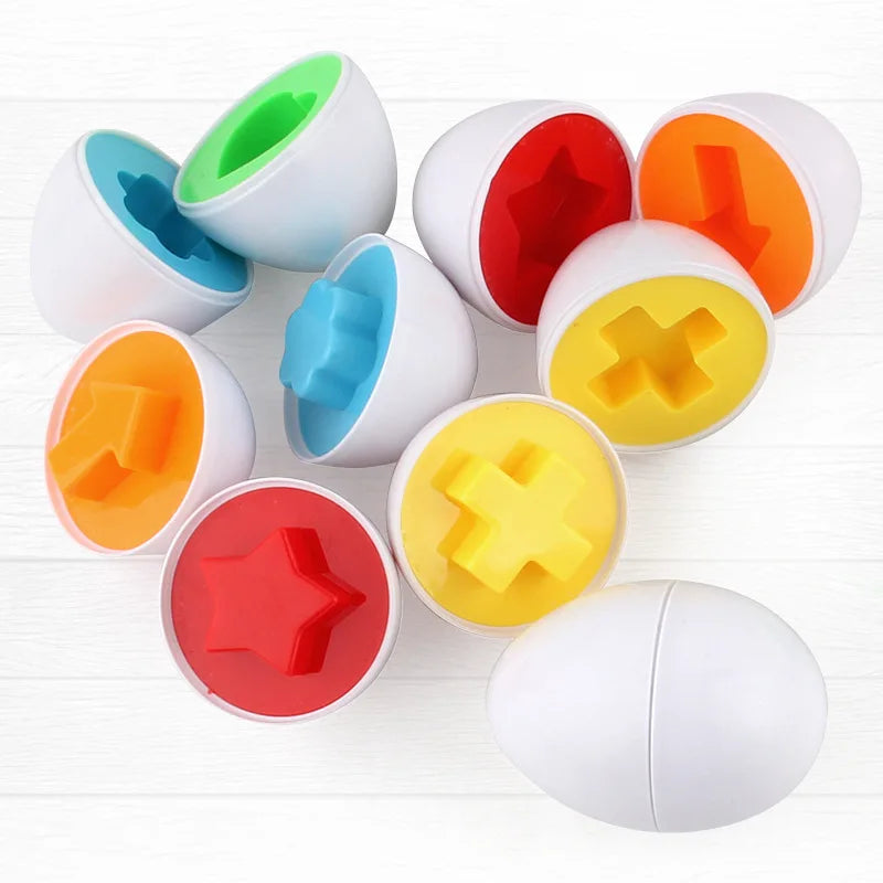 Montessori Geometric Eggs