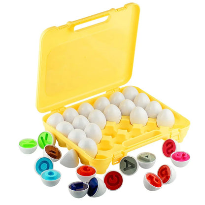 Montessori Geometric Eggs
