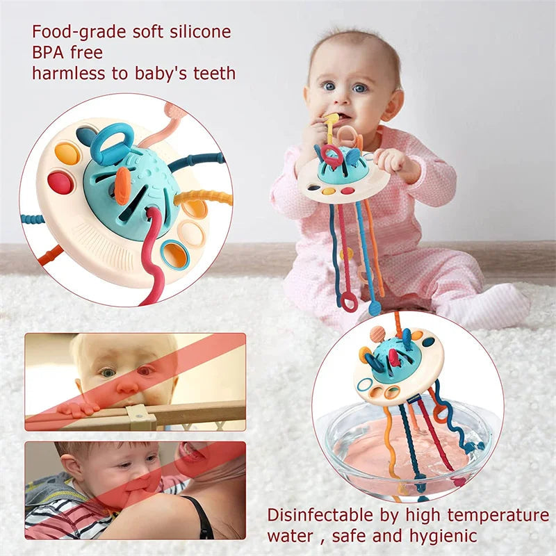 Baby Teething Rattle