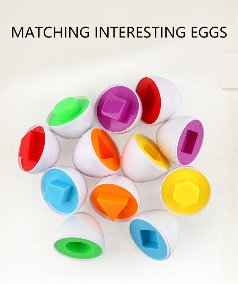 Montessori Geometric Eggs