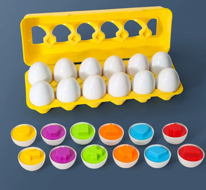 Montessori Geometric Eggs