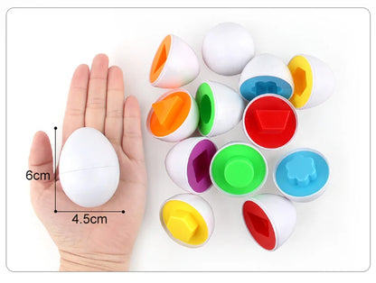 Montessori Geometric Eggs