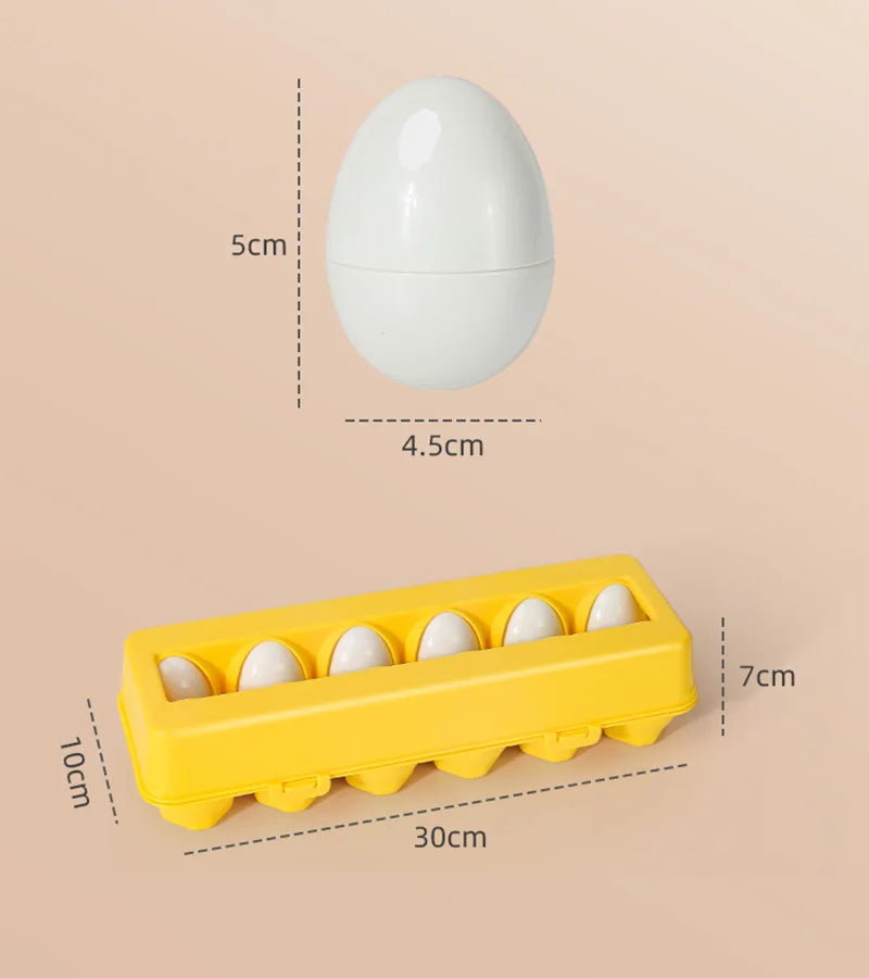 Montessori Geometric Eggs