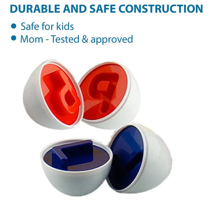 Montessori Geometric Eggs