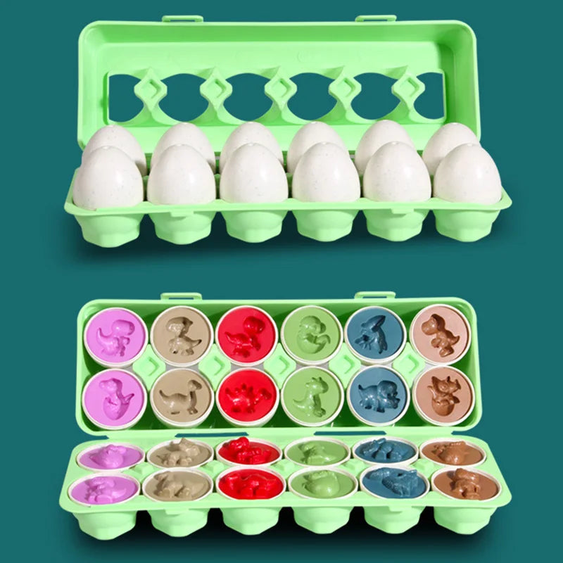 Montessori Geometric Eggs