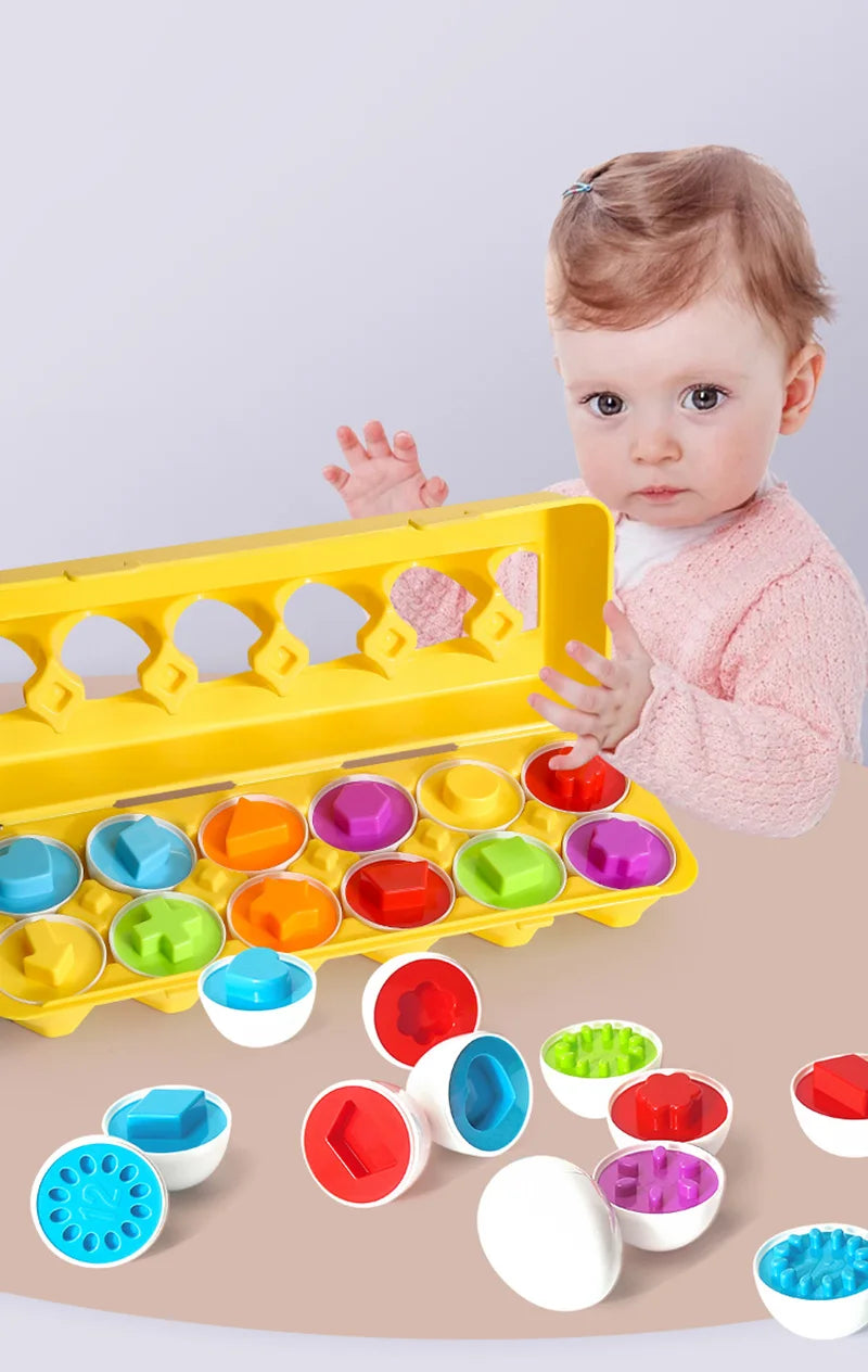 Montessori Geometric Eggs