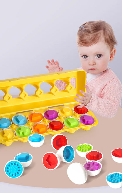 Montessori Geometric Eggs
