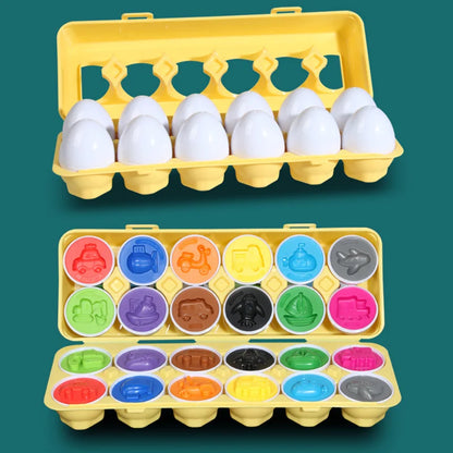 Montessori Geometric Eggs